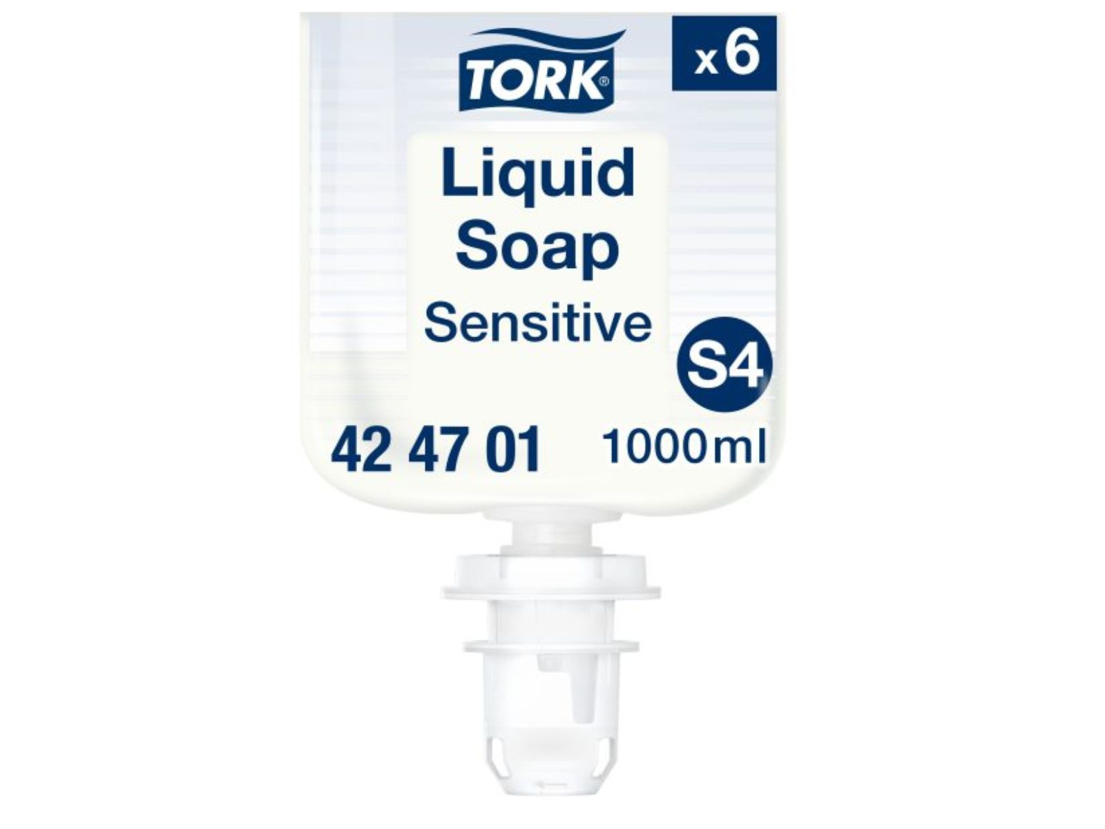 Mydło S4 TORK 424701 Łagodne dla skóry wrażliwej Karton 6x 1l